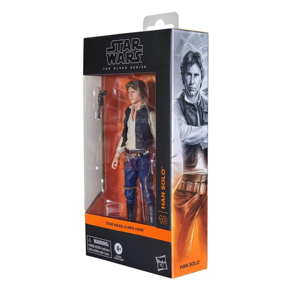 Han Solo Star Wars Episode IV Black Series Figurka 15 cm - Image 6