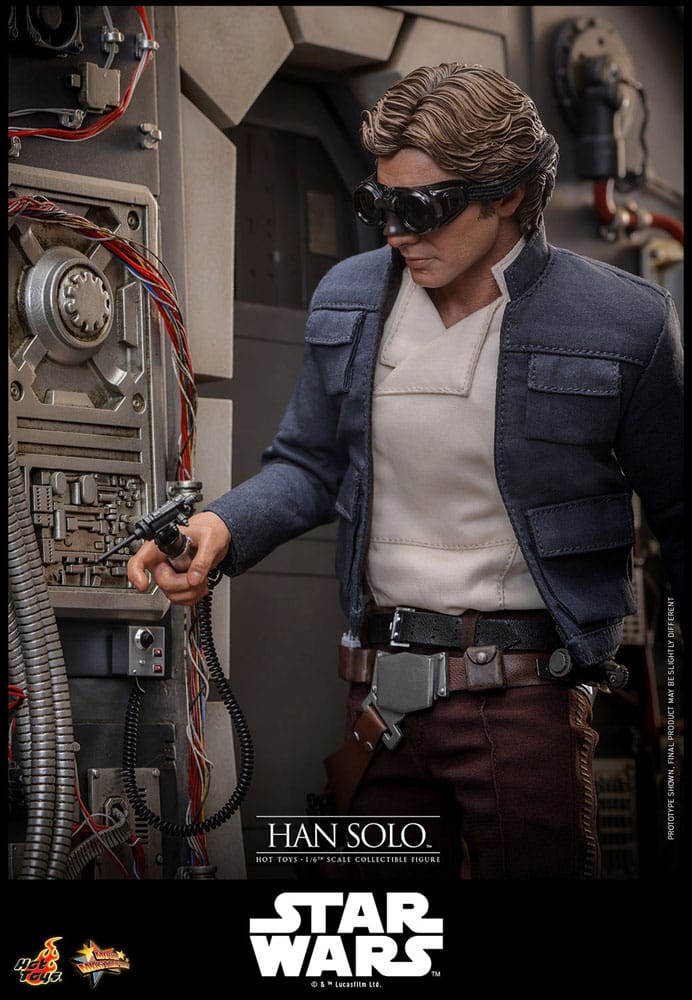 Han Solo Star Wars Episode V Movie Masterpiece 1/6 Figurka 31 cm - Image 4