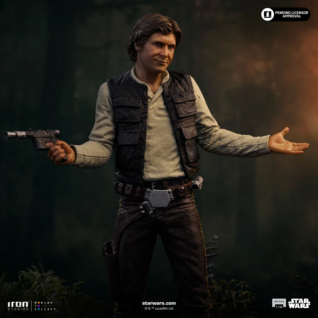 Han Solo Star Wars Episode VI Art Scale 1/10 Figurka 22 cm - Image 10