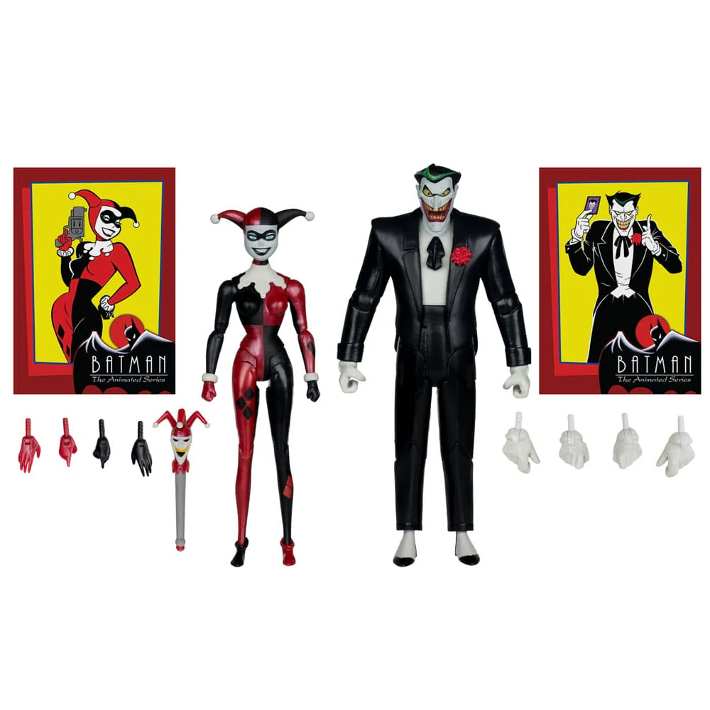 Harley Quinn & The Joker (Mad Love) Batman: The Animated Series DC Direct Gold Label Figurki 18 cm - Image 2