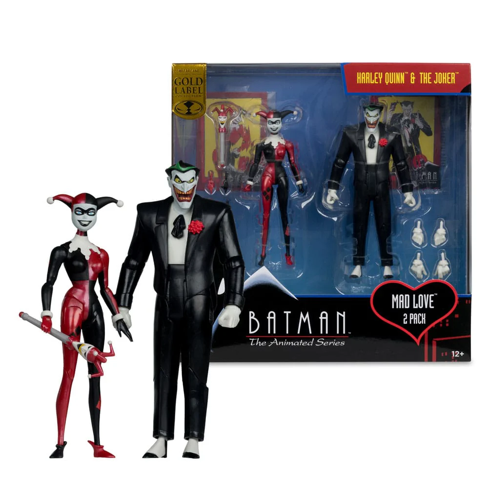 Harley Quinn & The Joker (Mad Love) Batman: The Animated Series DC Direct Gold Label Figurki 18 cm - Image 3