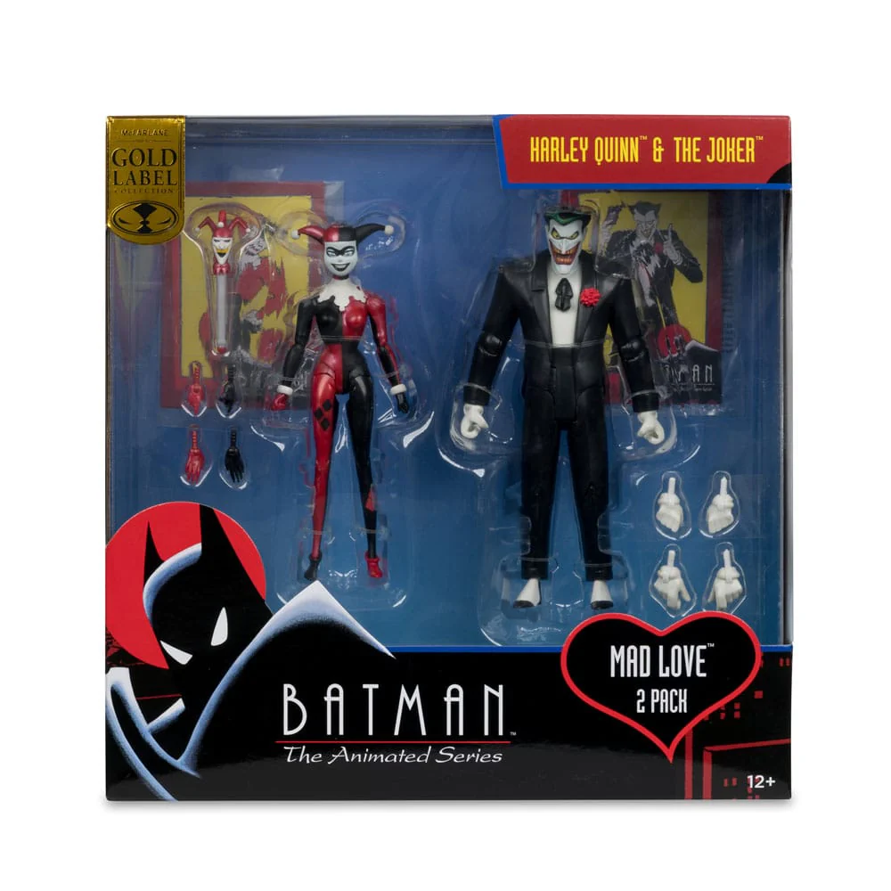 Harley Quinn & The Joker (Mad Love) Batman: The Animated Series DC Direct Gold Label Figurki 18 cm - Image 6