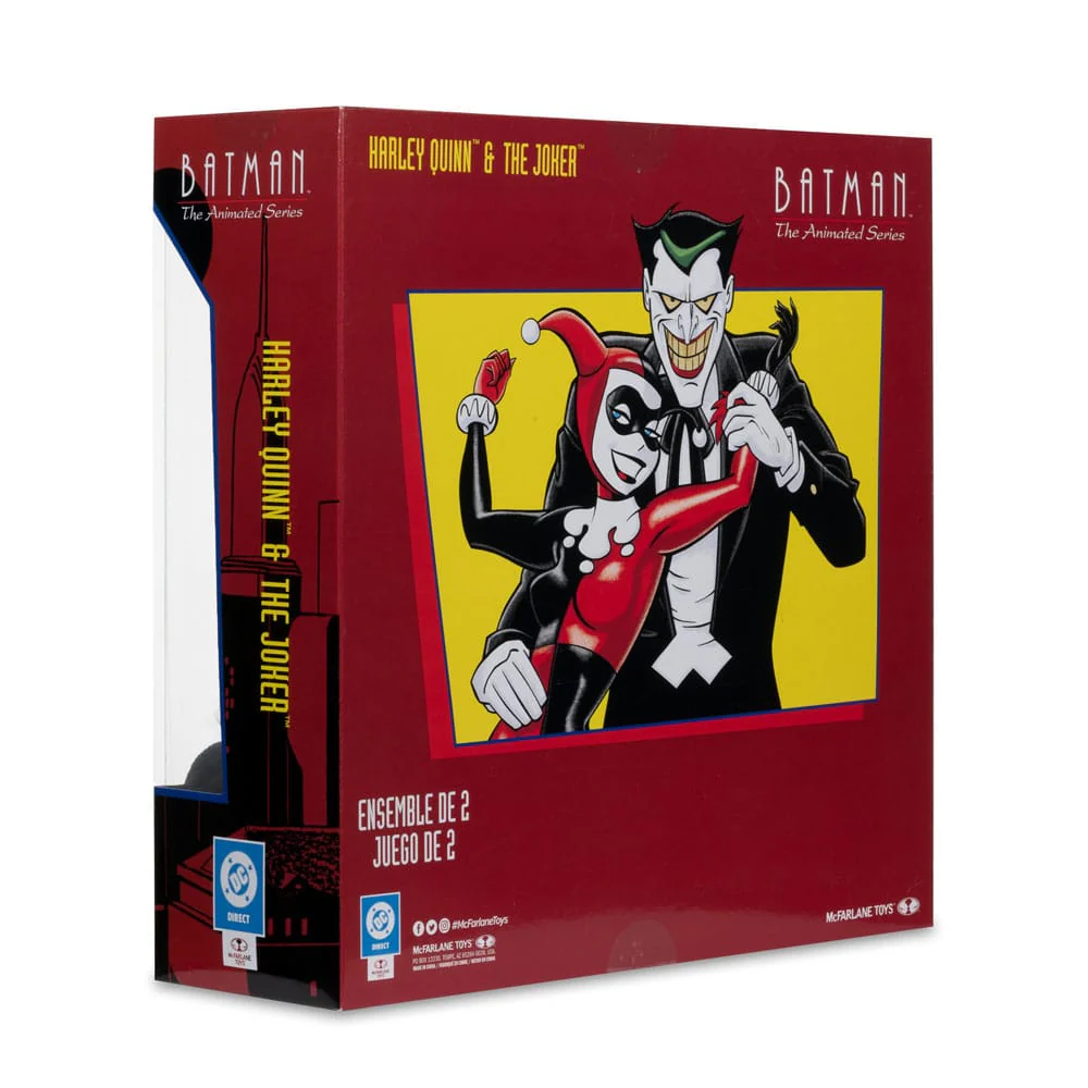 Harley Quinn & The Joker (Mad Love) Batman: The Animated Series DC Direct Gold Label Figurki 18 cm - Image 8
