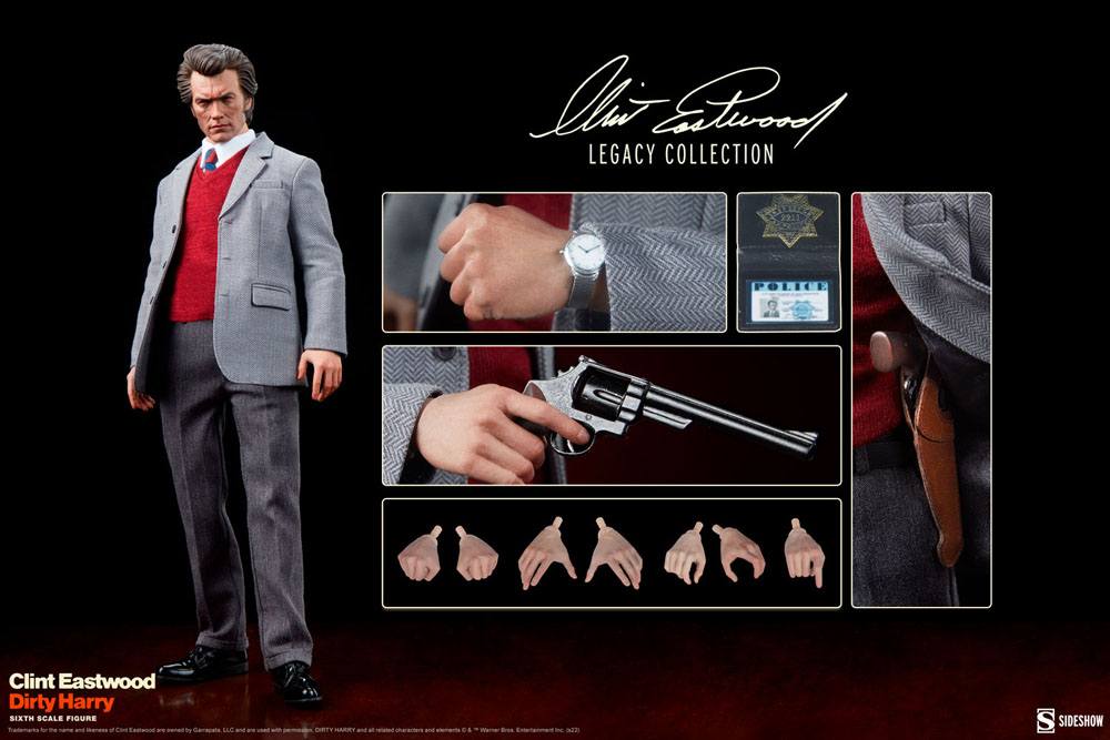 Harry Callahan Dirty Harry Clint Eastwood Legacy Collection 1/6 Figurka 30 cm - Image 16