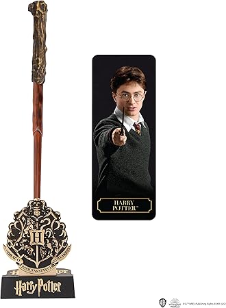 Harry Potter długopis-różdżka plus stojak z zakładką 3D - Harry Potter - Image 5