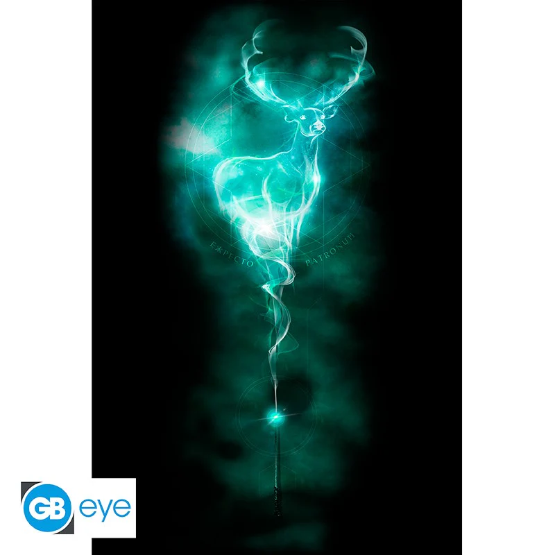 Harry Potter Patronus Stag Maxi Poster Plakat 61 X 91.5cm