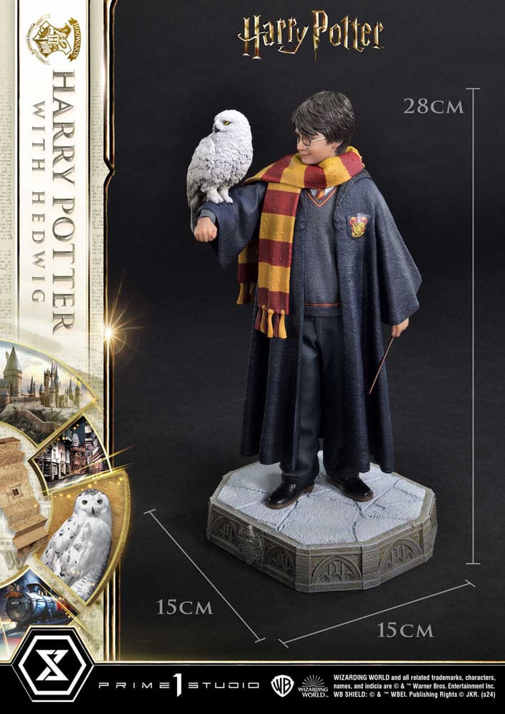 Harry Potter with Hedwig Prime Collectibles 1/6 Figurka 28 cm - Image 3