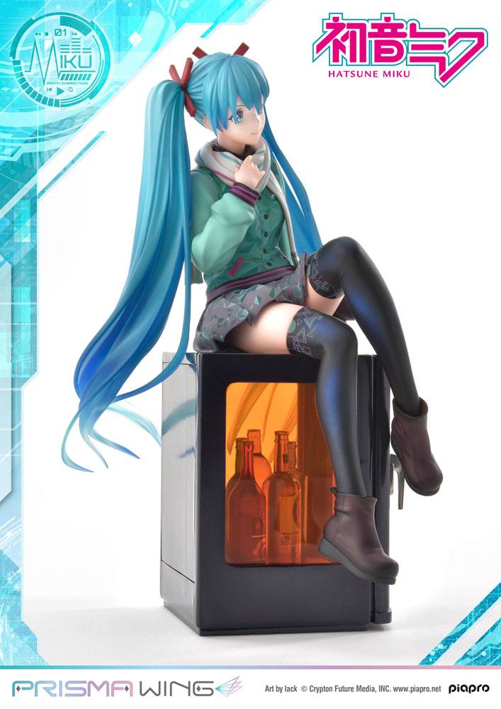Hatsune Miku Art by lack Prisma Wing 1/7 Figurka 19 cm - Image 3