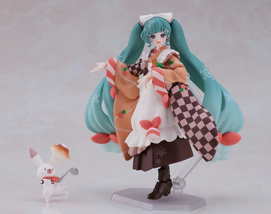 Hatsune Miku Character Vocal Series 01 Snow Miku: Winter Delicacy Ver.Figma Figurka 14 cm - Image 6
