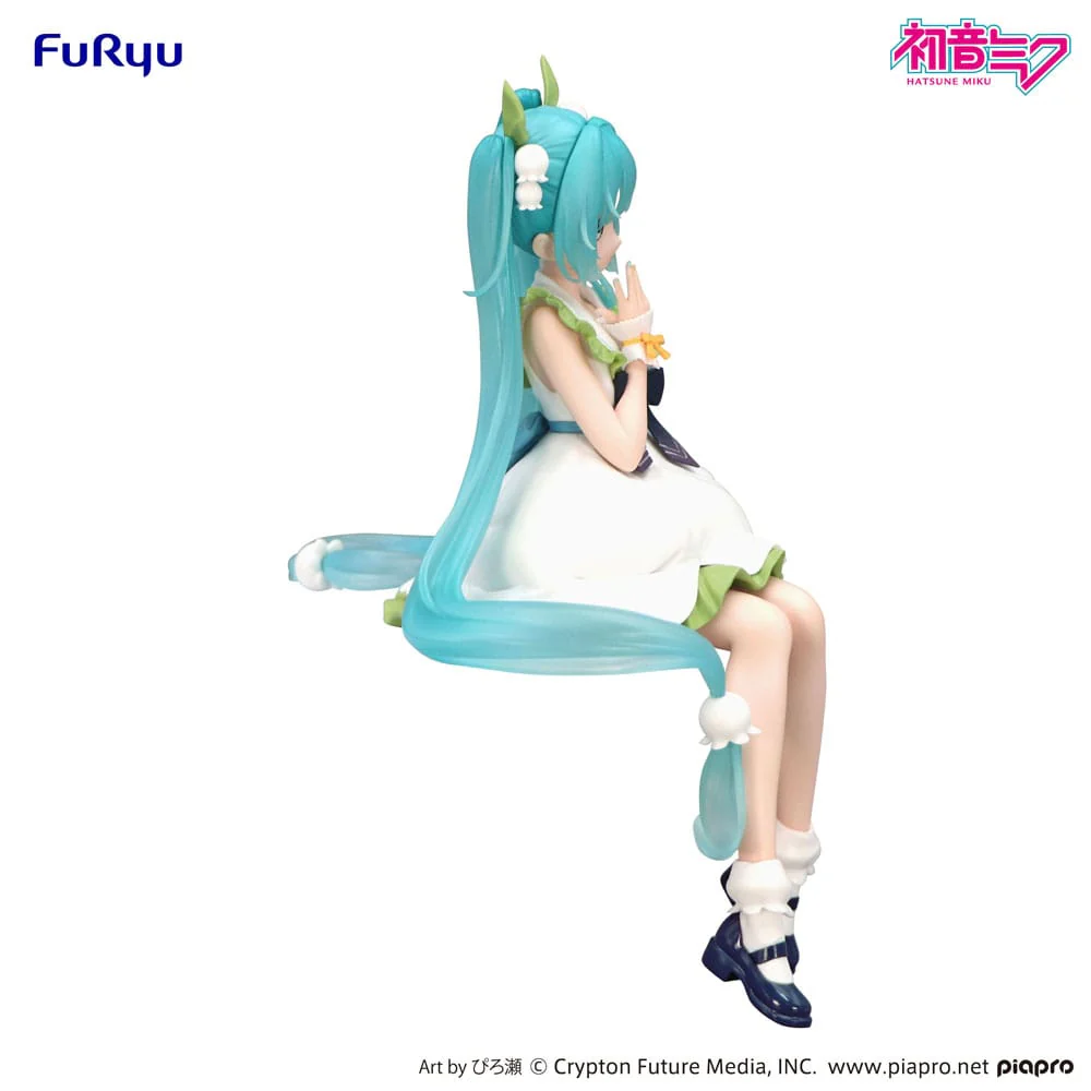 Hatsune Miku Flower Fairy Lily of the Valley Noodle Stopper Figurka 14 cm - Image 3