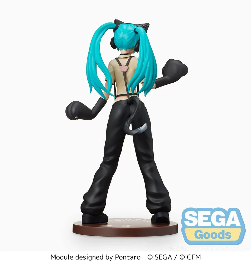 Hatsune Miku Kitty Cat Hatsune Miku Project DIVA Arcade Future Tone SPM Figurka 23 cm - Image 5