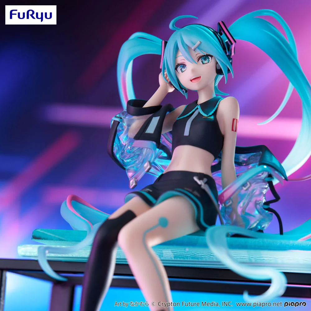 Hatsune Miku Noodle Stopper Neon Cyber Figurka 16 cm - Image 4