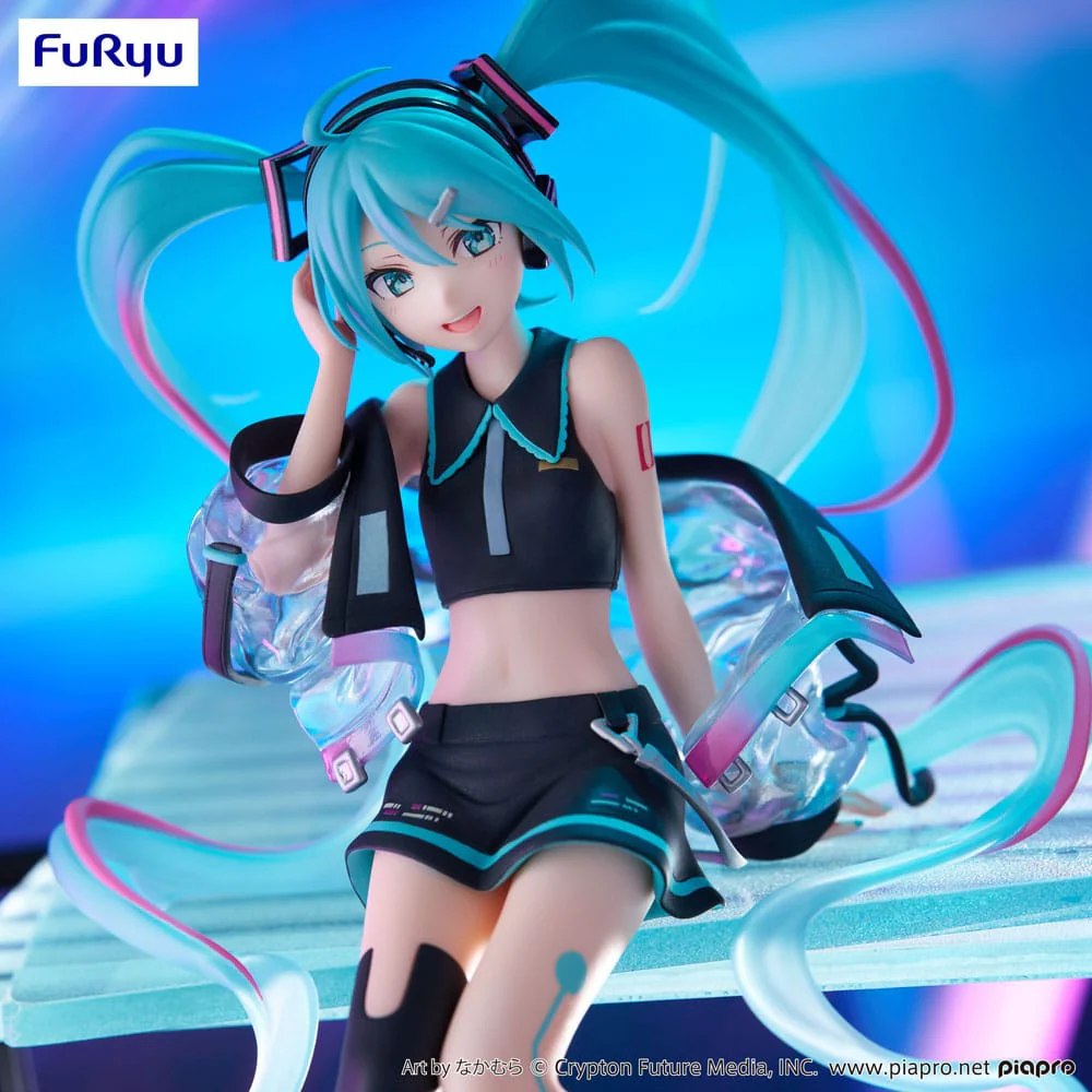 Hatsune Miku Noodle Stopper Neon Cyber Figurka 16 cm - Image 5