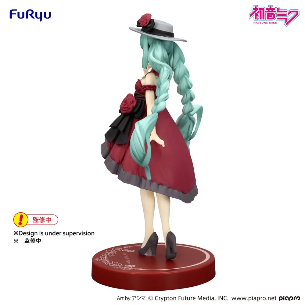 Hatsune Miku Outing Dress Red Color Ver. Trio-Try-iT Figurka 19 cm - Image 4