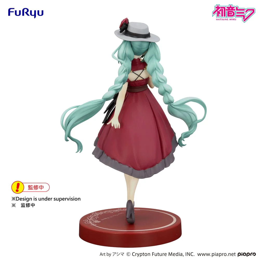 Hatsune Miku Outing Dress Red Color Ver. Trio-Try-iT Figurka 19 cm - Image 5