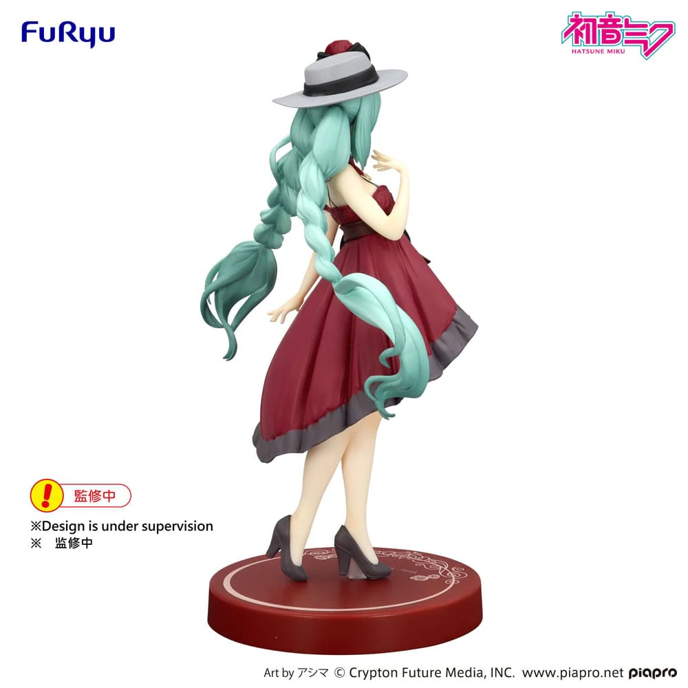 Hatsune Miku Outing Dress Red Color Ver. Trio-Try-iT Figurka 19 cm - Image 7