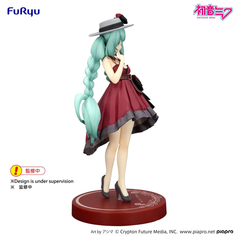 Hatsune Miku Outing Dress Red Color Ver. Trio-Try-iT Figurka 19 cm - Image 8