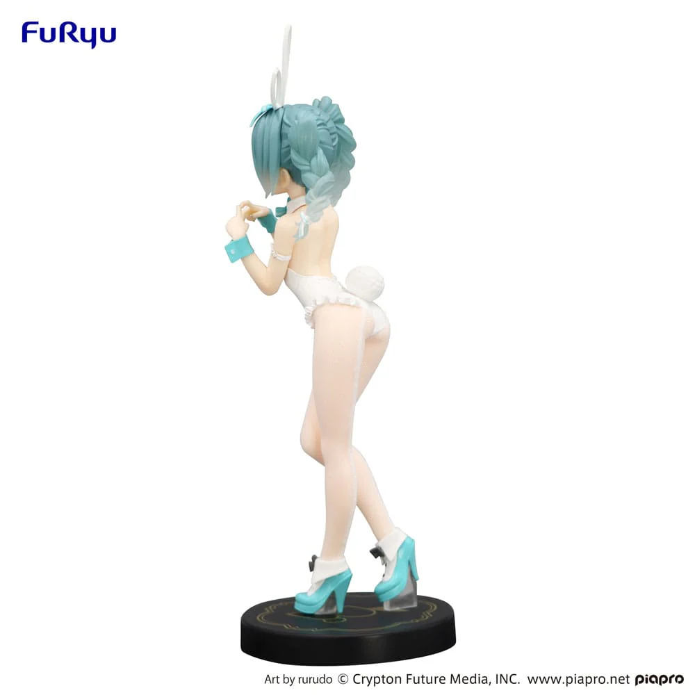 Hatsune Miku Rurudo White Color Ver. BiCute Bunnies Figurka 27 cm - Image 2