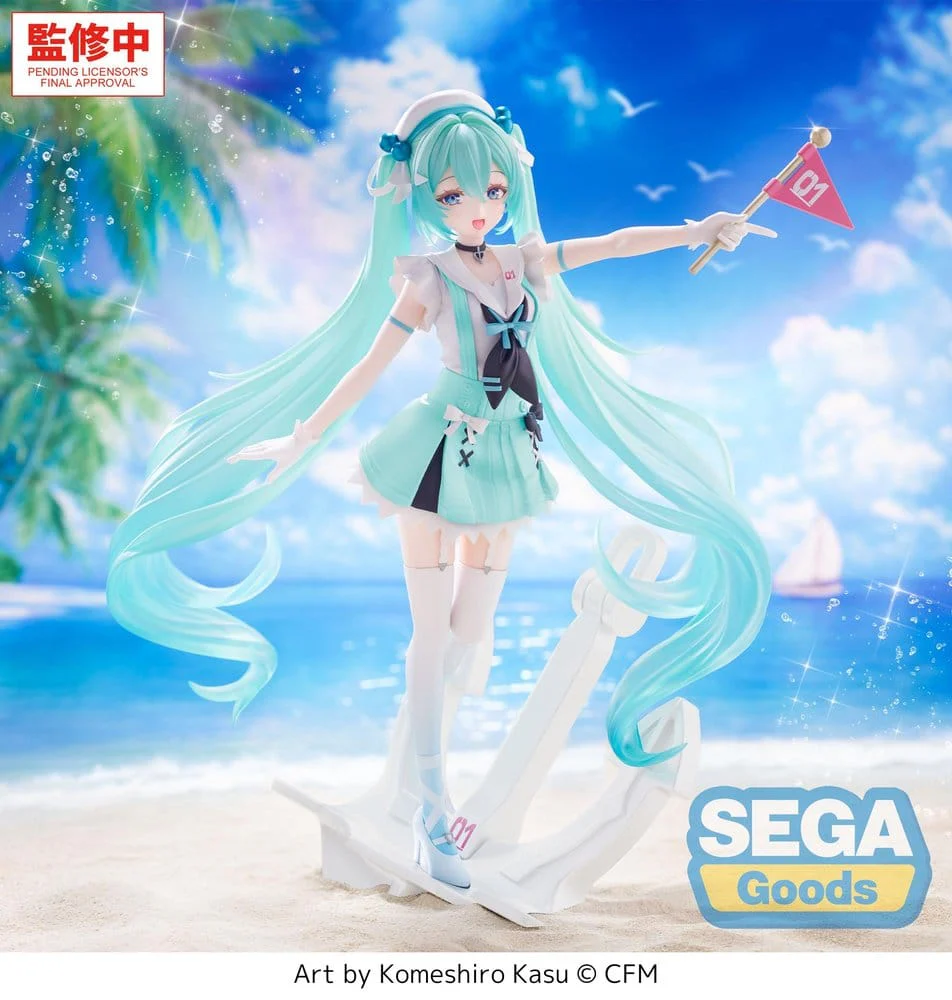 Hatsune Miku Sailor Character Vocal Series 01 FIGURIZMa Figurka 24 cm - Image 2