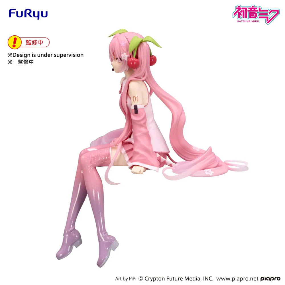 Hatsune Miku Sakura Miku 2026 Noodle Stopper Figurka 14 cm - Image 3