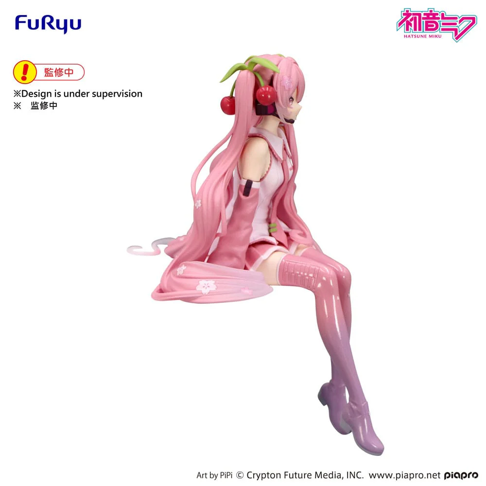 Hatsune Miku Sakura Miku 2026 Noodle Stopper Figurka 14 cm - Image 4