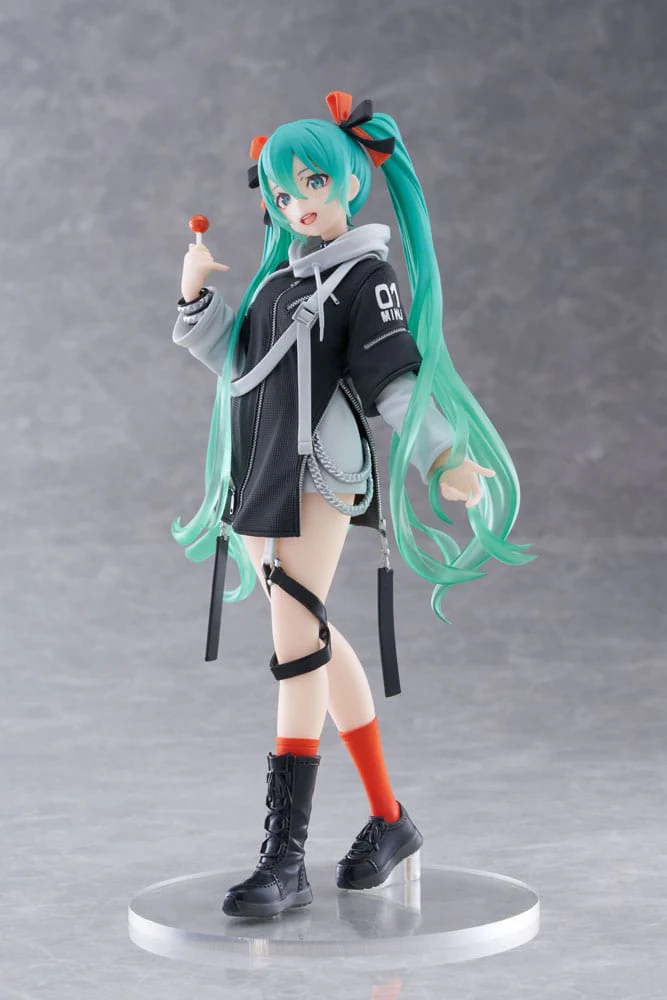 Hatsune Miku Wonderland Fashion Punk Figurka 18 cm - Image 3