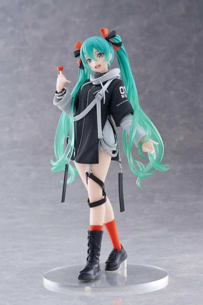 Hatsune Miku Wonderland Fashion Punk Figurka 18 cm - Image 4
