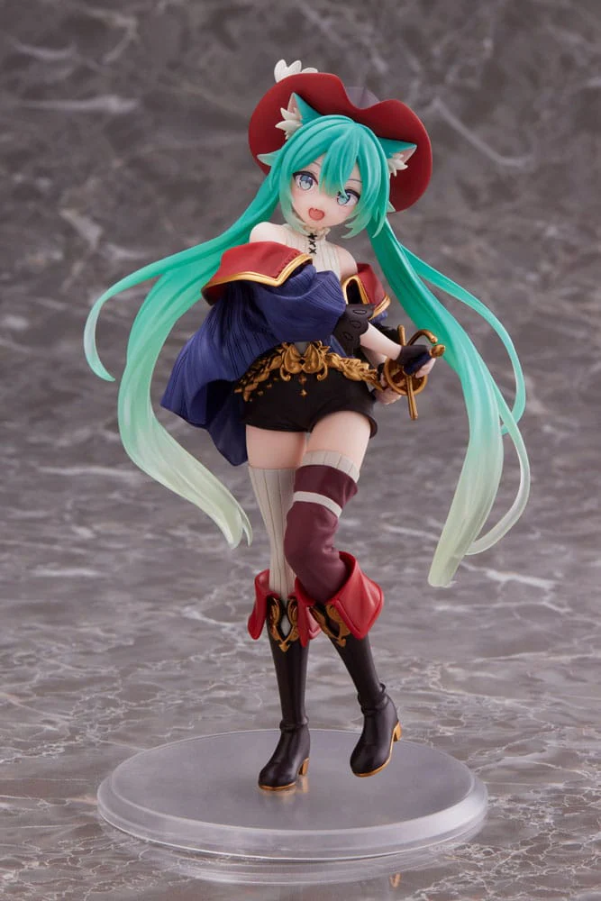 Hatsune Miku Wonderland Puss in Boots Figurka 18 cm - Image 2