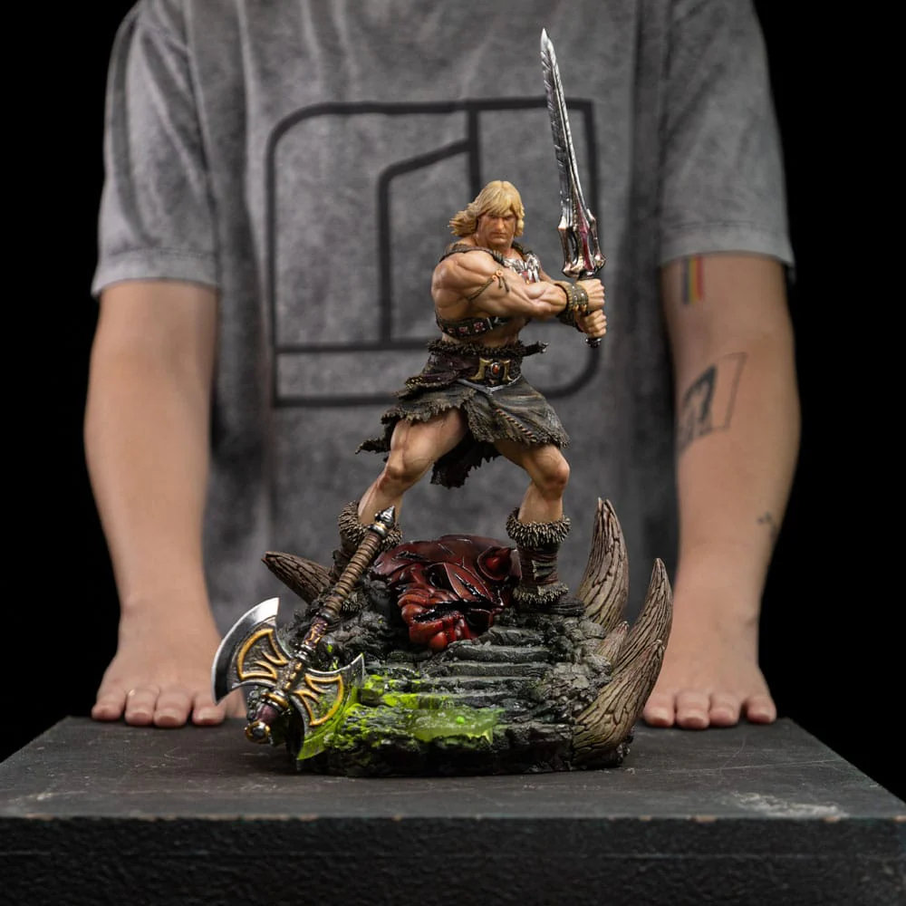 He-Man Unleashed 3 Masters of the Universe Deluxe Art Scale 1/10 Figurka 34 cm - Image 15