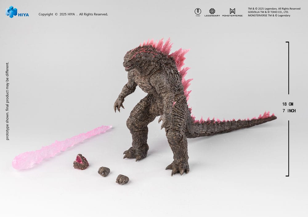 Heat Ray Godzilla Evolved Version Godzilla x Kong The New Empire Exquisite Figurka 18 cm - Image 2