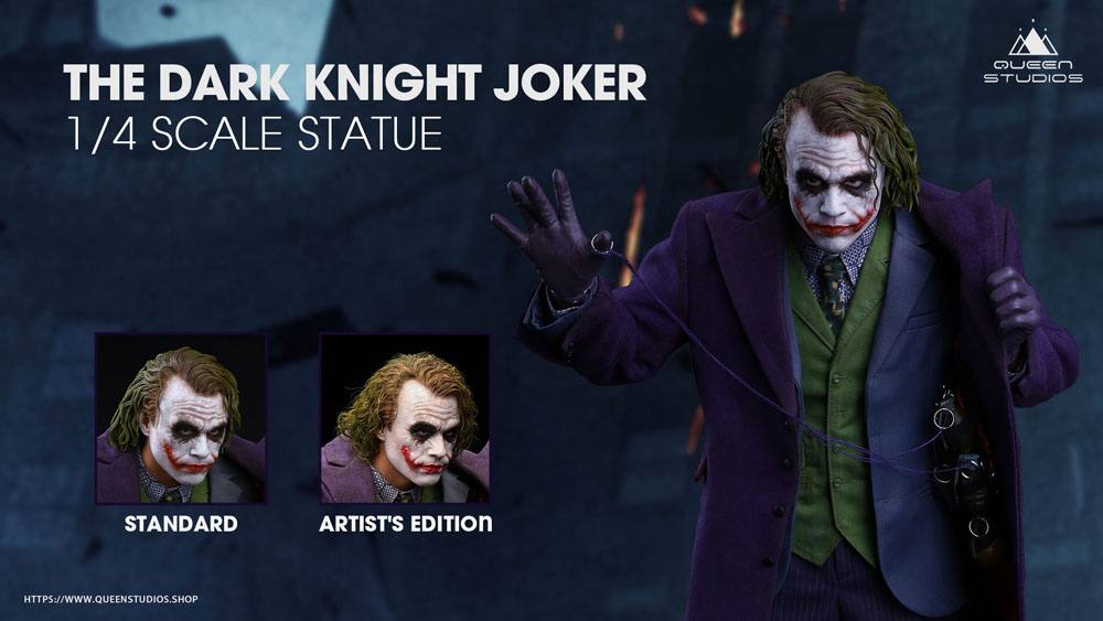 Heath Ledger Joker DC The Dark Knight 1/4 Regular Edition Figurka 52 cm - Image 15