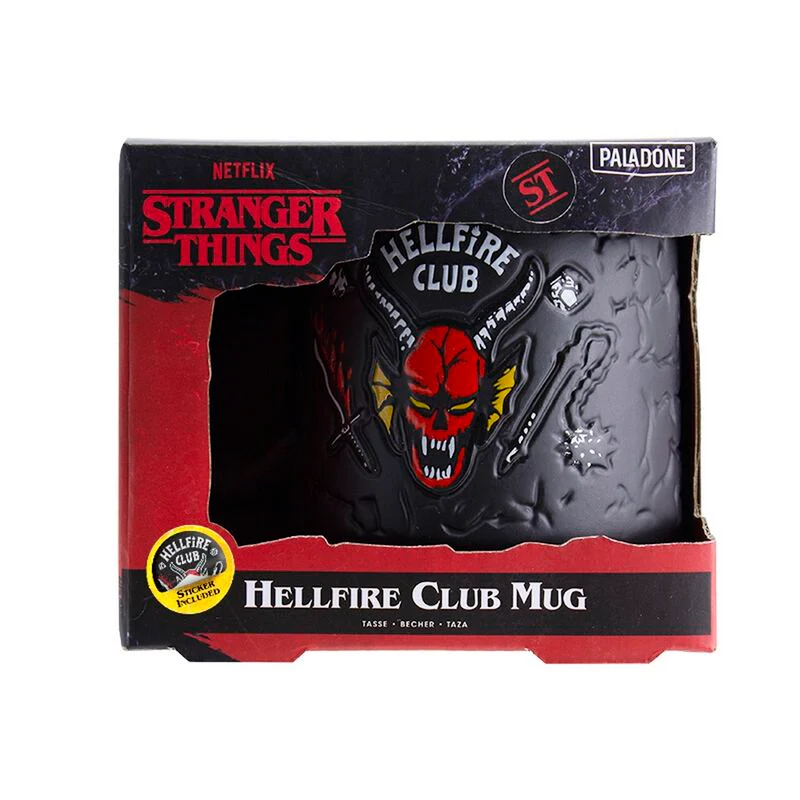 Hellfire Demon Kubek Tłoczony Stranger Things - Image 3
