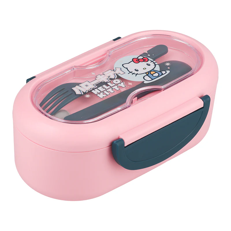 Hello Kitty pudełko na lunch plus sztućce