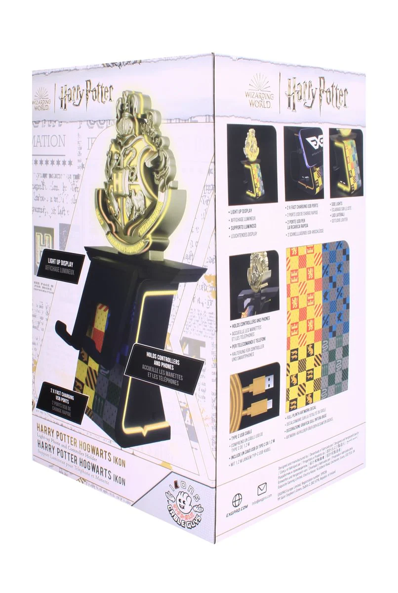 Herb Hogwartu Podstawka na Telefon/Pada LED Harry Potter - Image 7