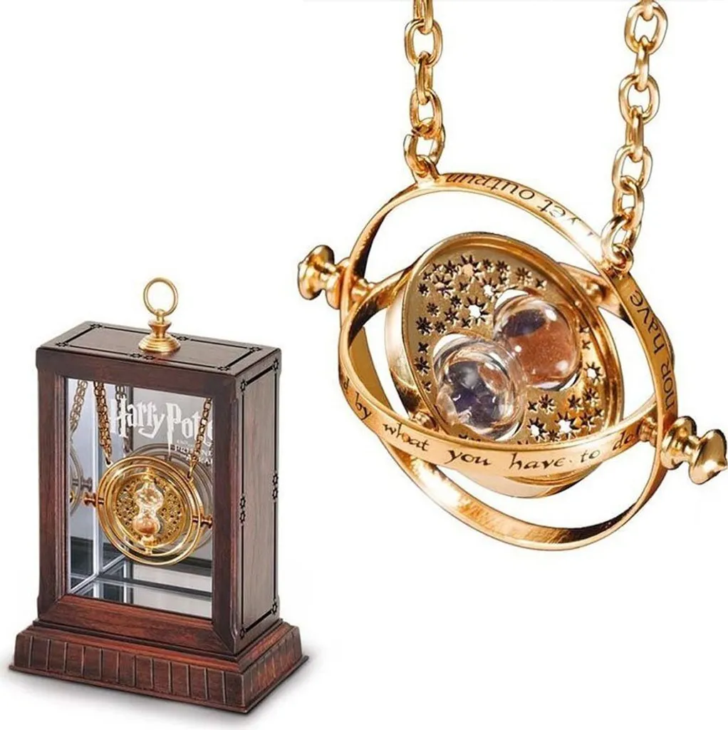 Hermione´s Time Turner Harry Potter Special Edition Gold Plated 1/1 Replica