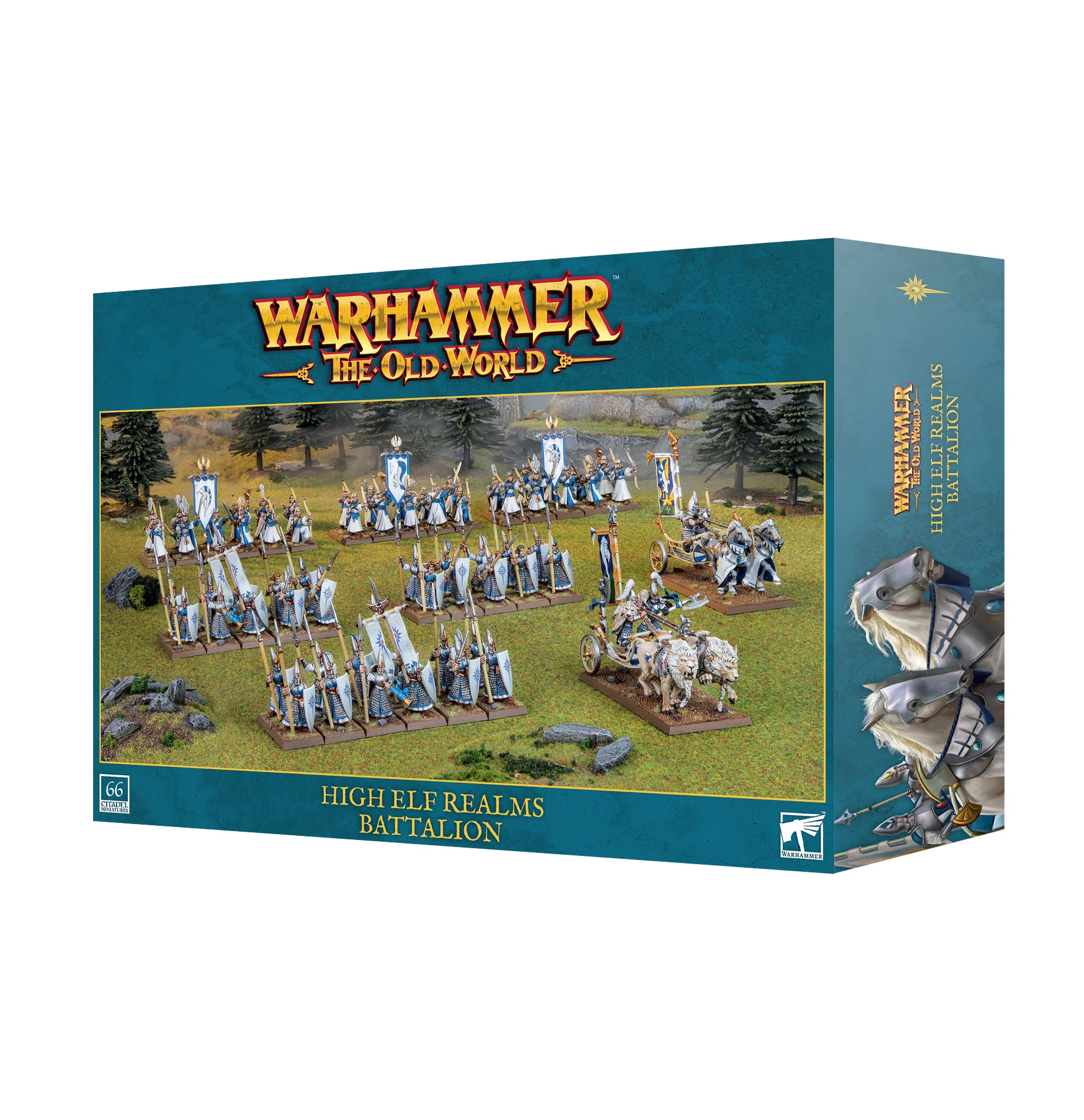 High Elf Realms Battalion Warhammer The Old World Starter Set