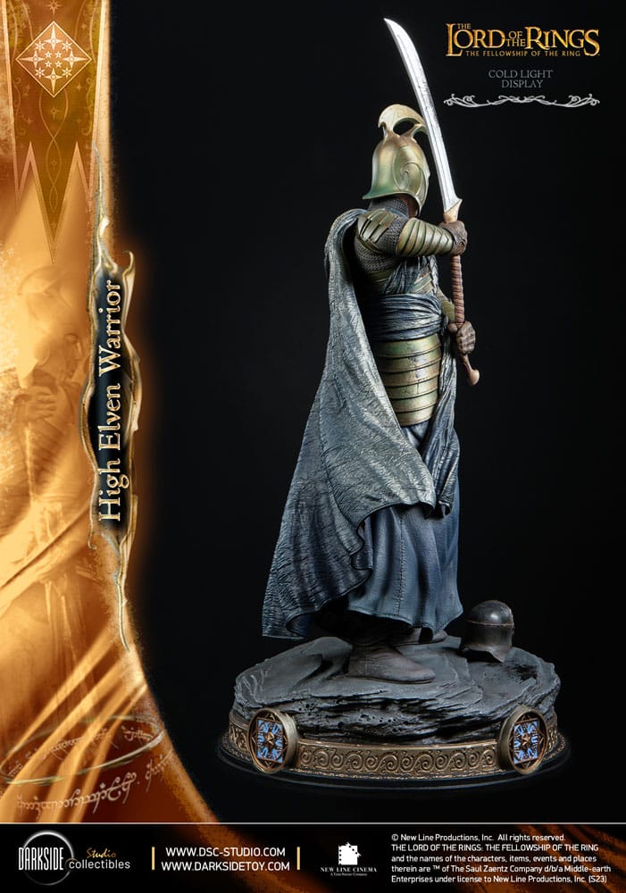 High Elven Warrior Lord of the Rings MS Series Statue 1/3 John Howe Signature Edition Figurka 90 cm - Image 4