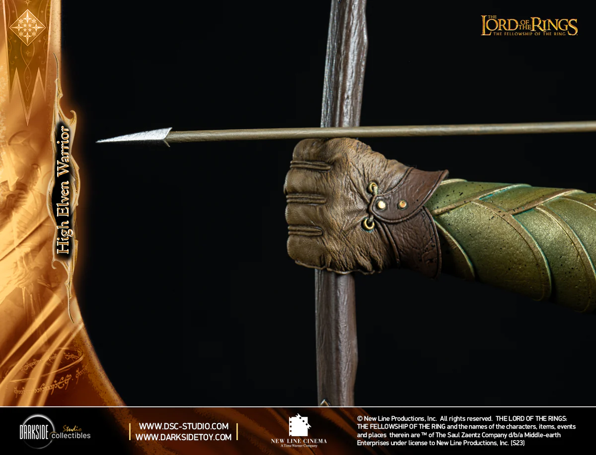 High Elven Warrior Lord of the Rings QS Series Statue 1/4 John Howe Signature Edition Figurka 70 cm - Image 33