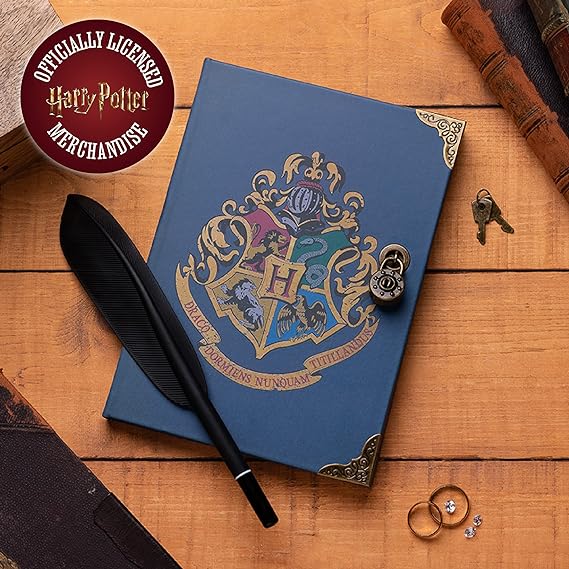 Hogwart Zestaw Prezentowy Notatnik z Zamkiem + Długopis Pióro Harry Potter - Image 6