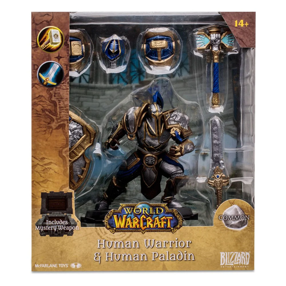 Human Paladin Warrior World of Warcraft Figurka 15 cm - Image 10