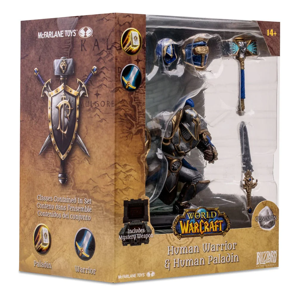 Human Paladin Warrior World of Warcraft Figurka 15 cm - Image 11