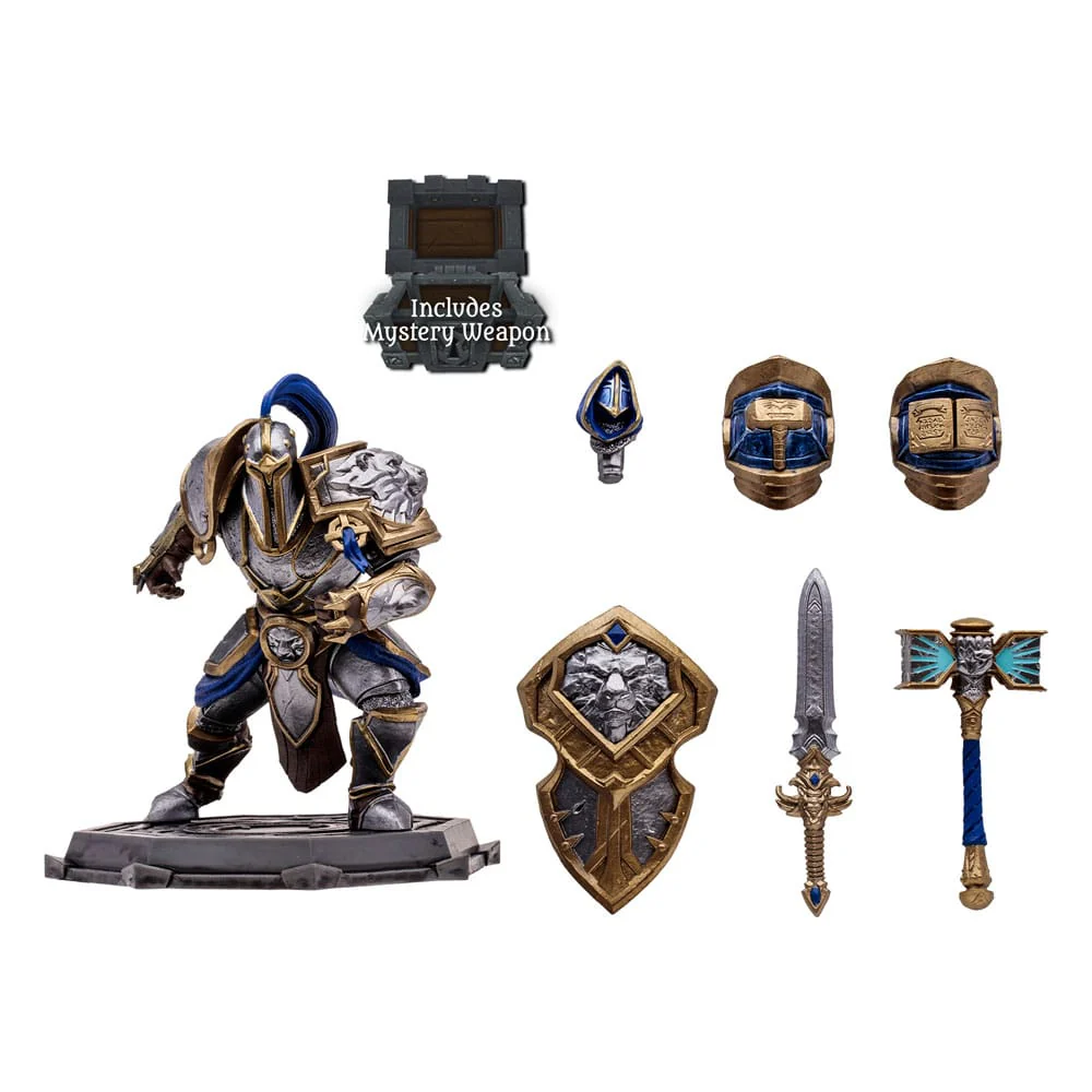 Human Paladin Warrior World of Warcraft Figurka 15 cm - Image 7