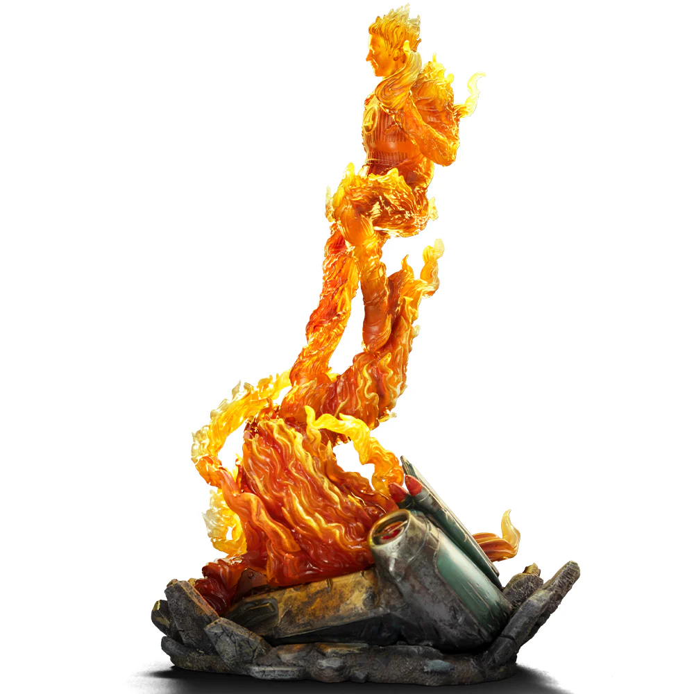 Human Torch Marvel Fantastic Four Art Scale 1/10 Figurka 30 cm - Image 2