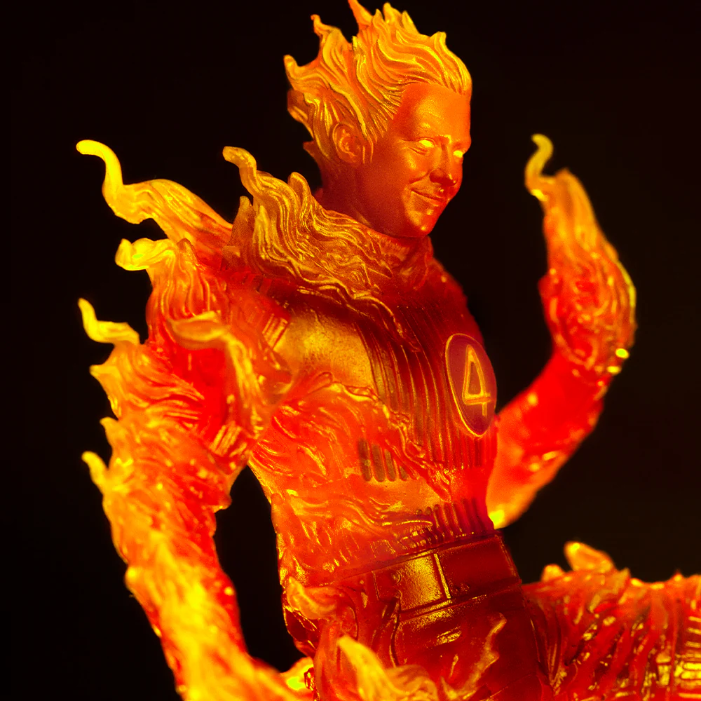Human Torch Marvel Fantastic Four Art Scale 1/10 Figurka 30 cm - Image 5