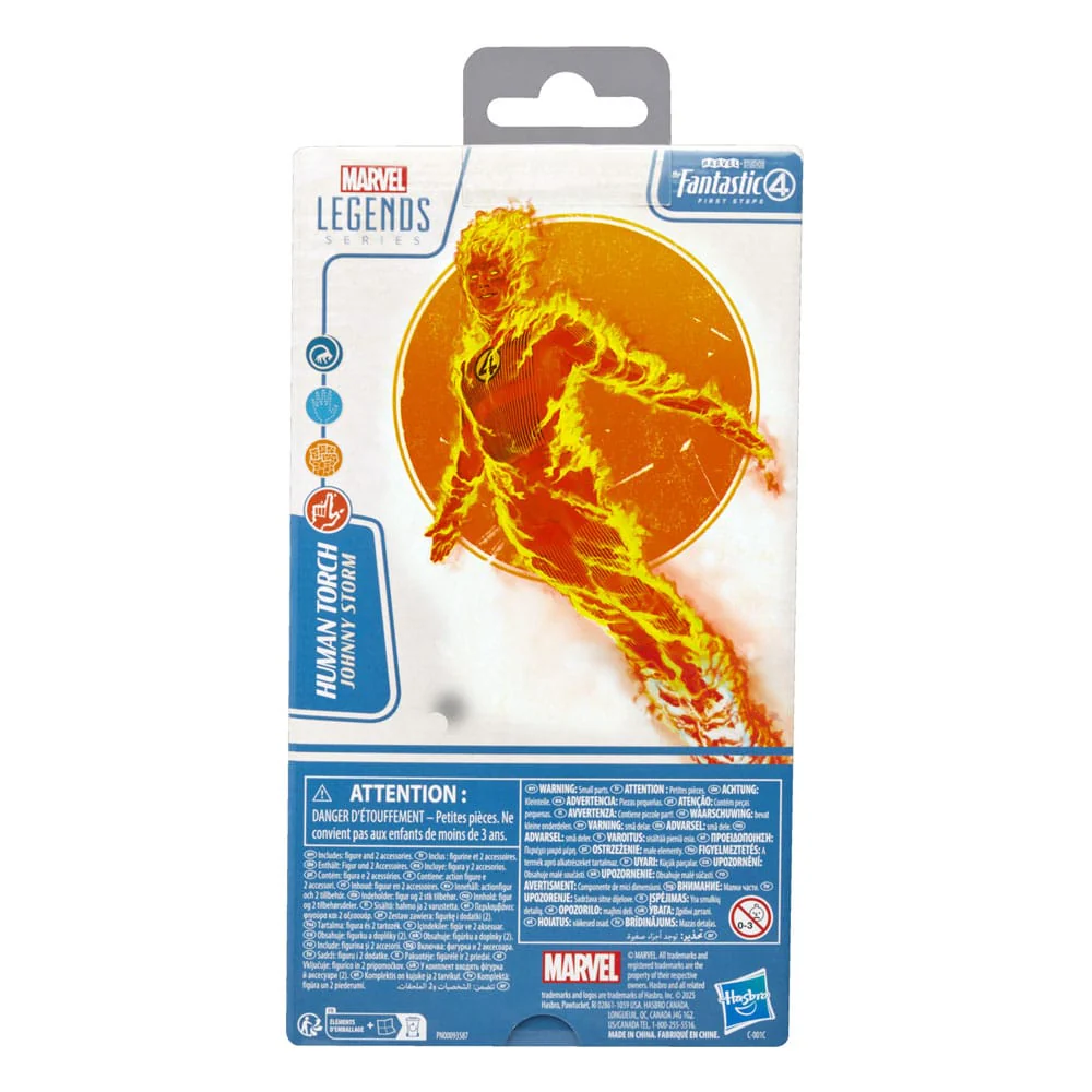 Human Torch The Fantastic Four: First Steps Marvel Legends Figurka 15 cm - Image 3