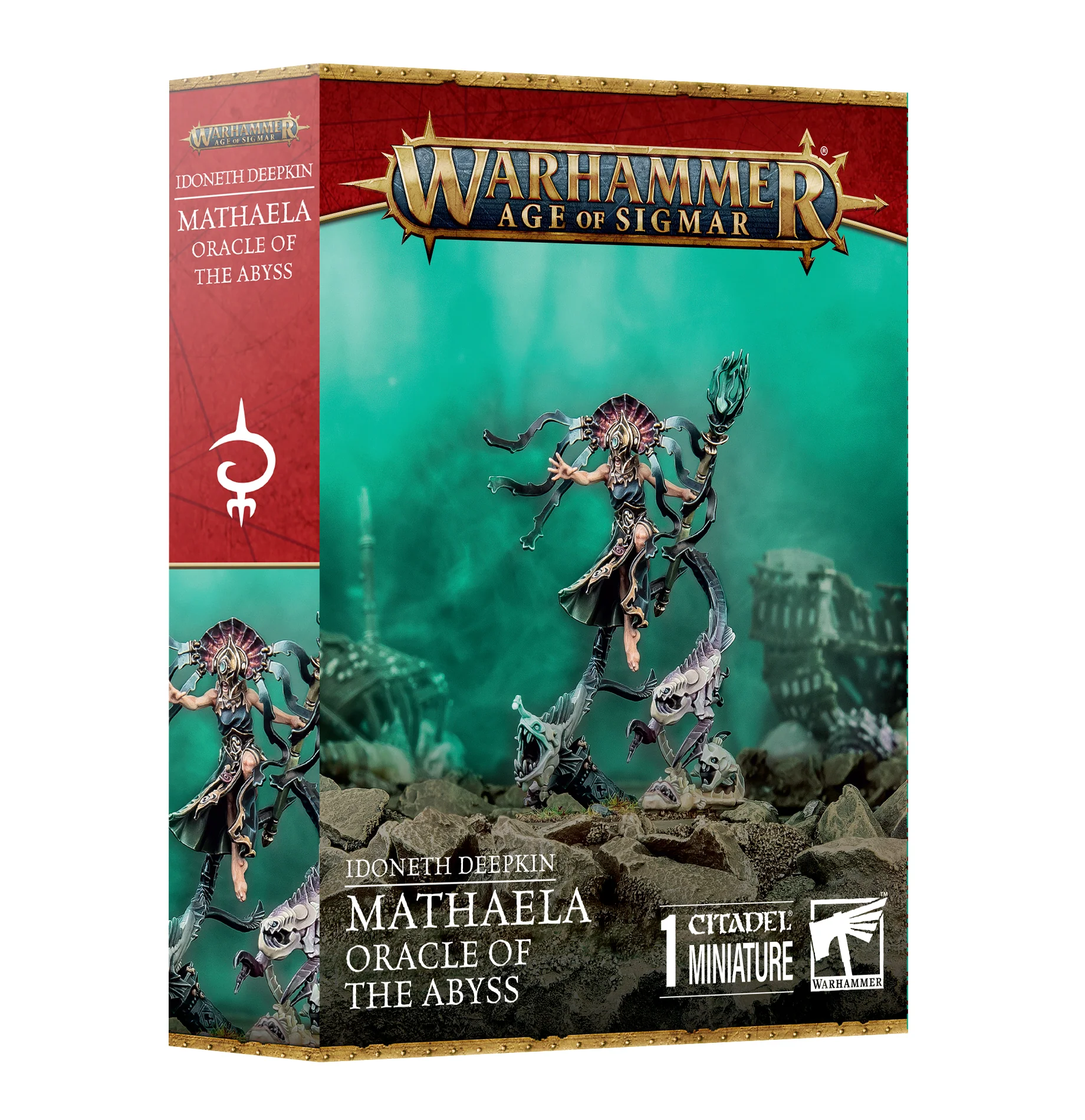 Idoneth Deepkin: Mathaela Oracle Of The Abyss Warhammer Age of Sigmar