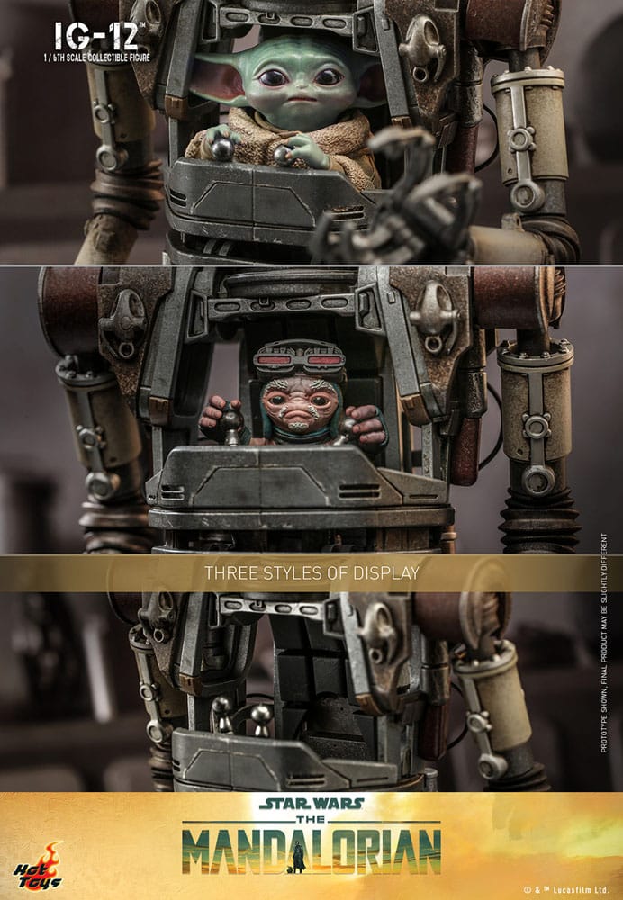 IG-12 Star Wars: The Mandalorian 1/6 Figurka 36 cm - Image 4