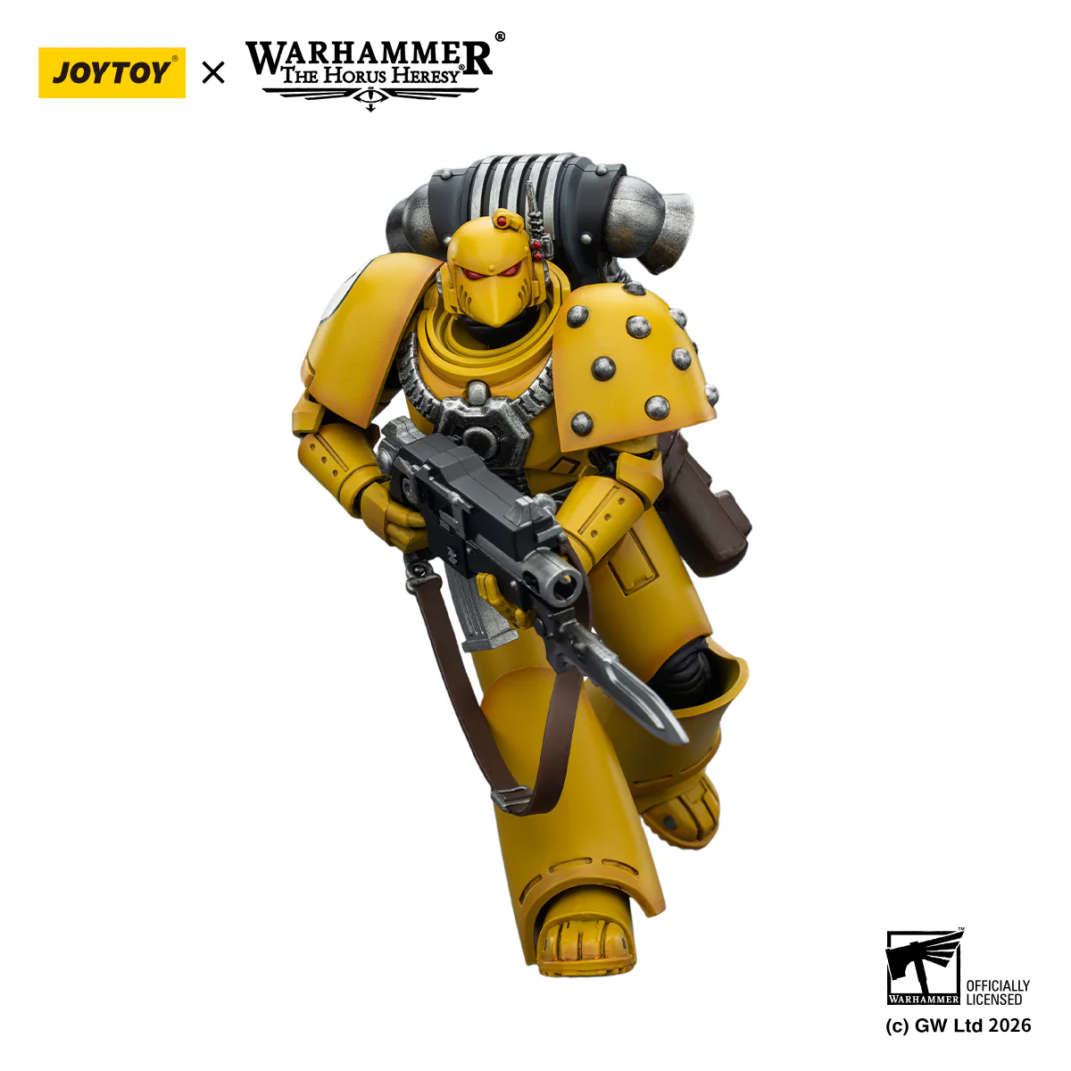 Imperial Fist MKVI Tactical Legionary Warhammer The Horus Heresy 1/18 Figurka 12 cm - Image 2