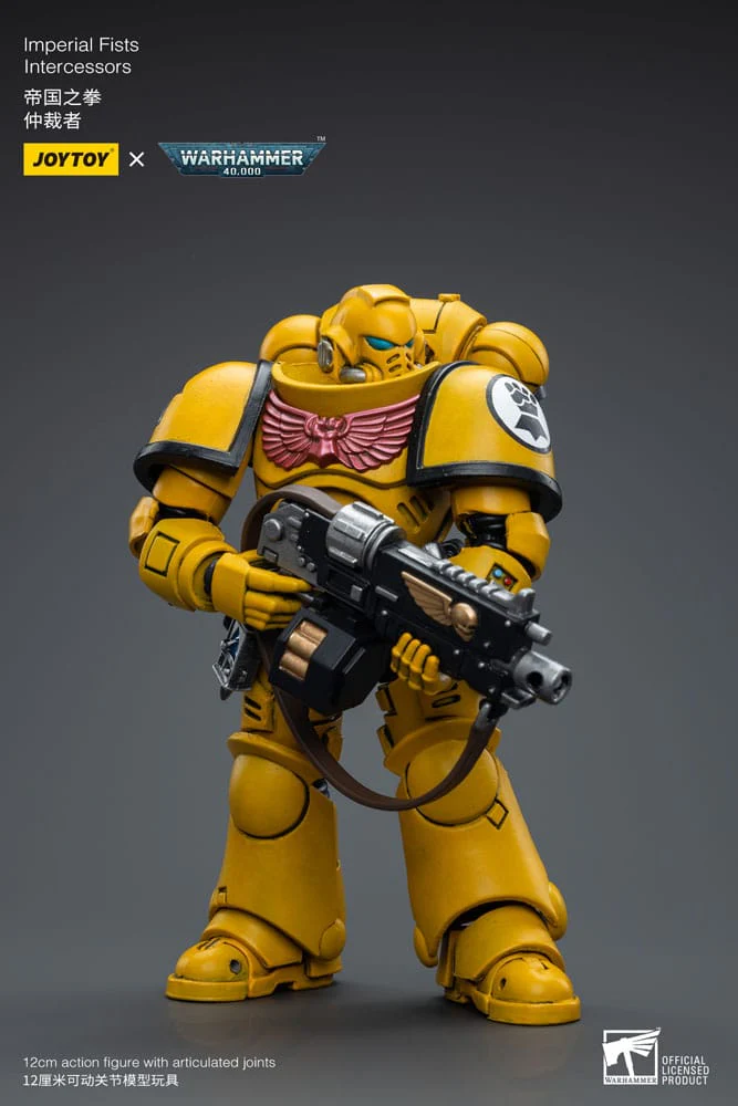 Imperial Fists Intercessors Warhammer 40k 1/18 Figurka 12 cm - Image 4