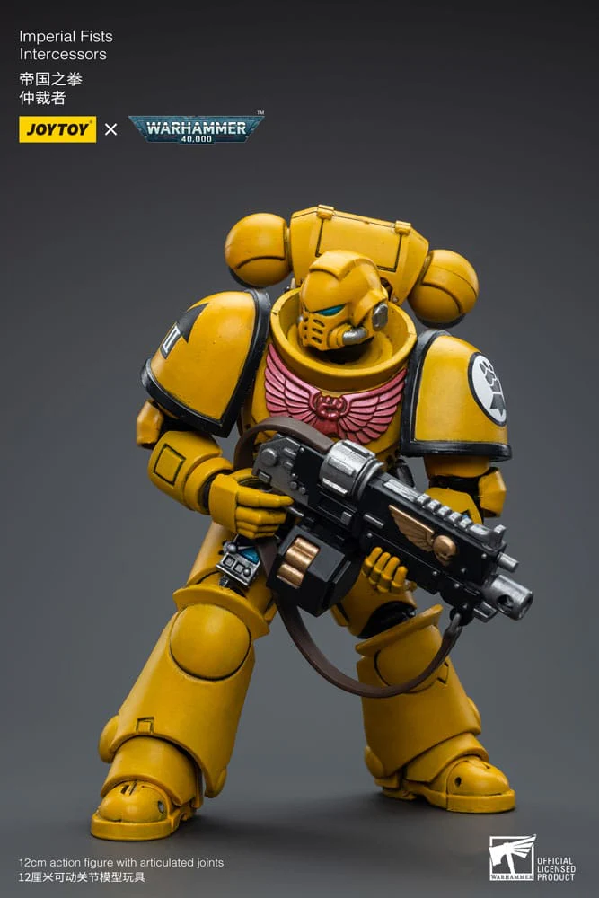 Imperial Fists Intercessors Warhammer 40k 1/18 Figurka 12 cm - Image 5